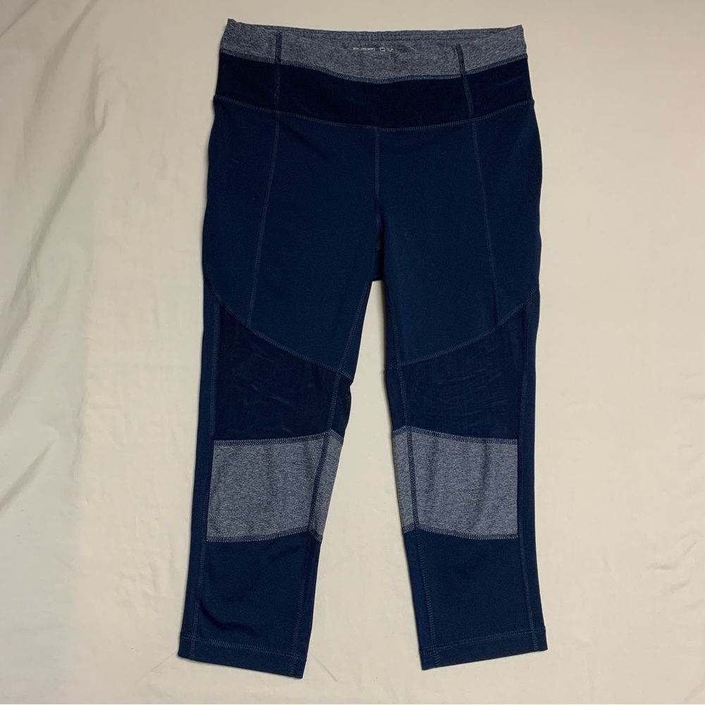 🆕 Reflex Navy Blue Leggings Women’s Medium Pants Mesh Bandage Athletic Exercise